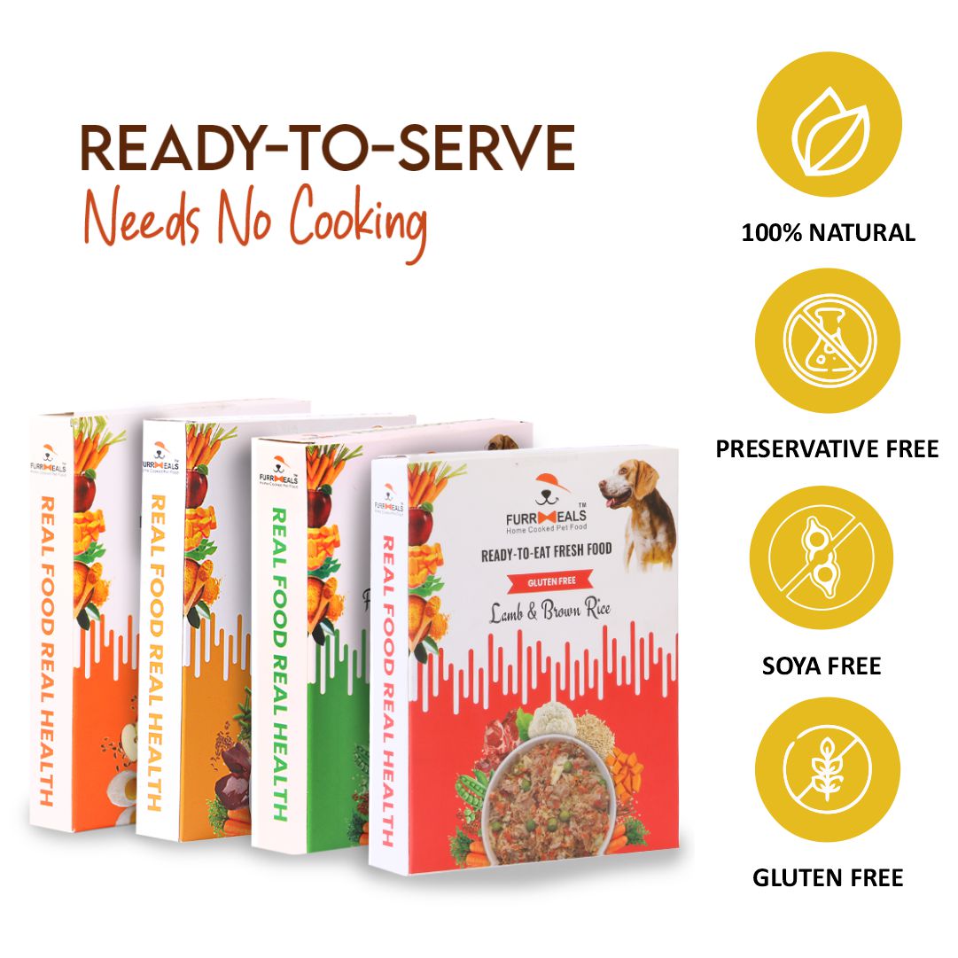 FurrMeals Trial Pack with 5 Recipes I 100gm Each